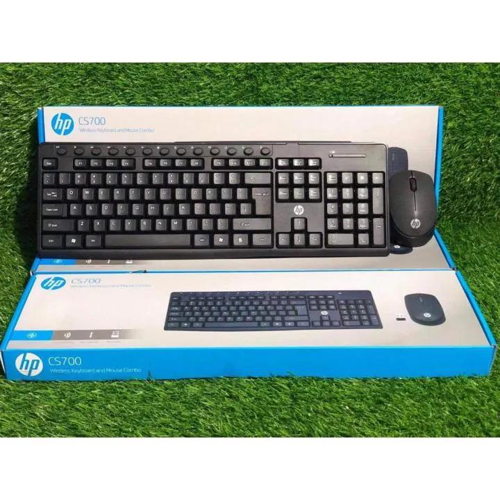 كيبورد وماوس hp cs700